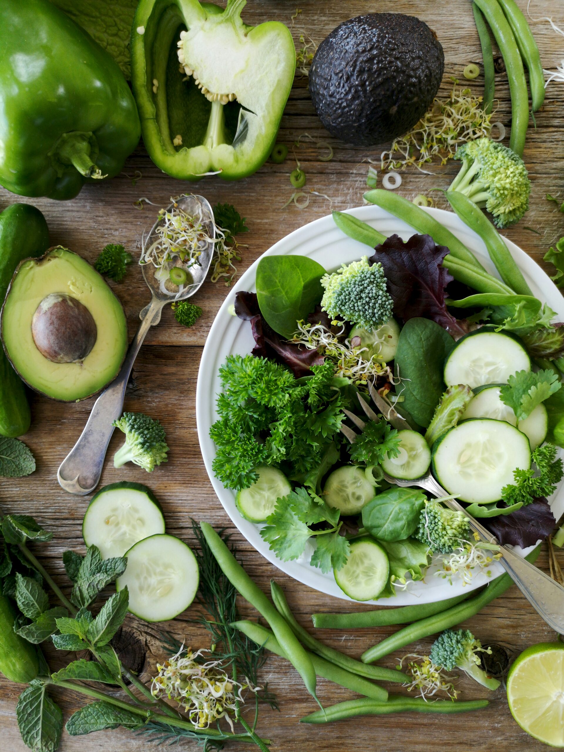 leafy greens in a bowl