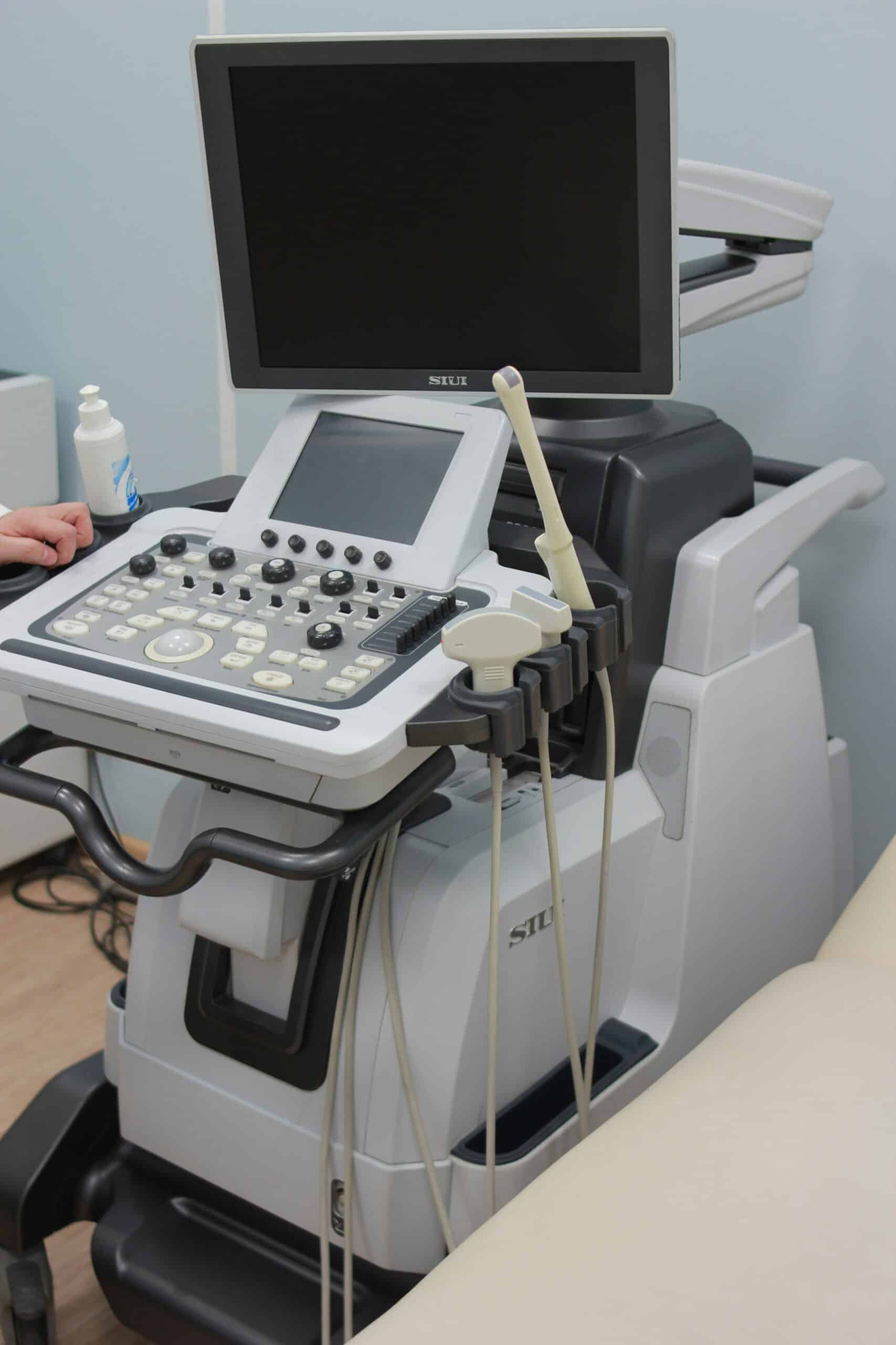 an ultrasound machine