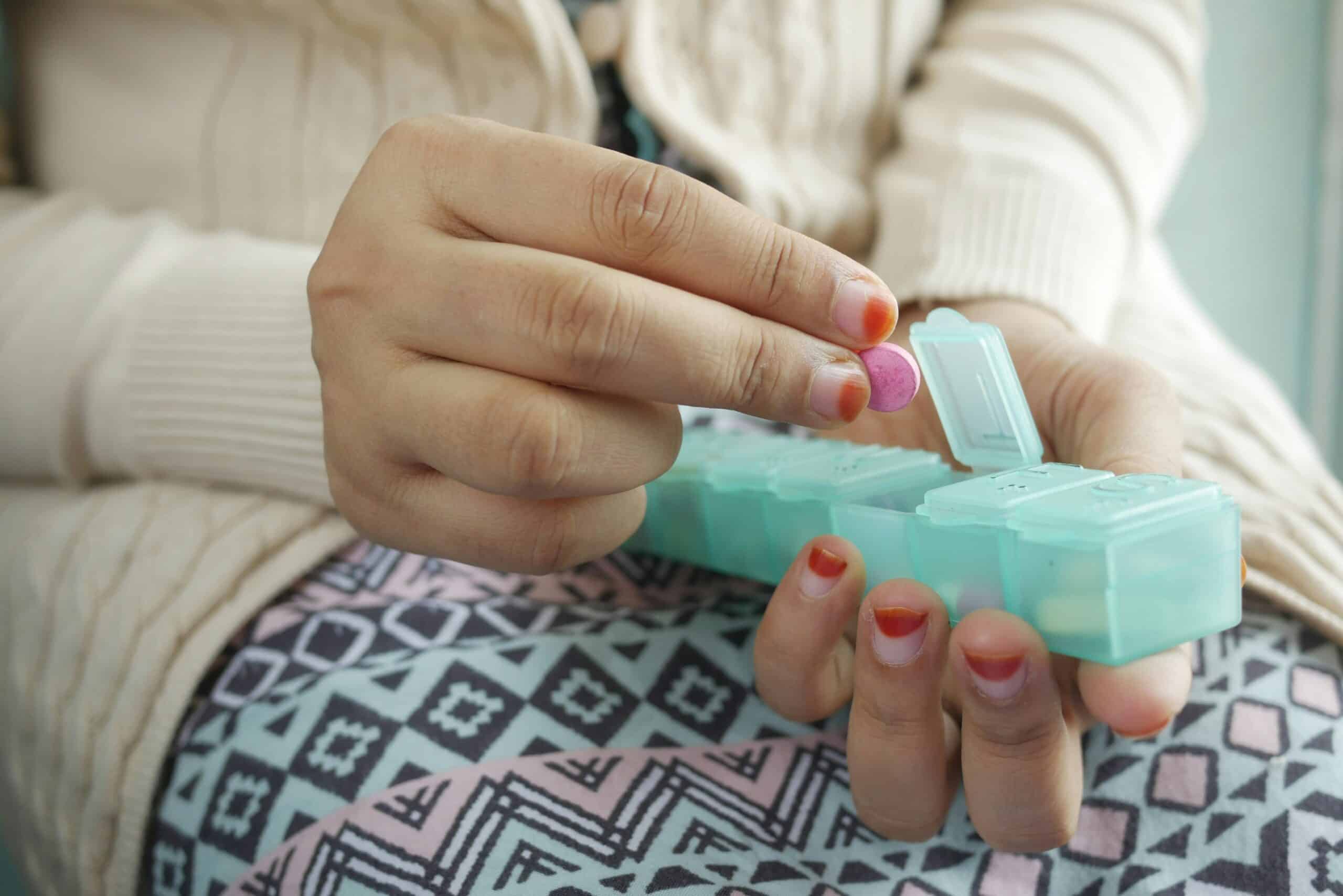 women with endometriosis taking medication