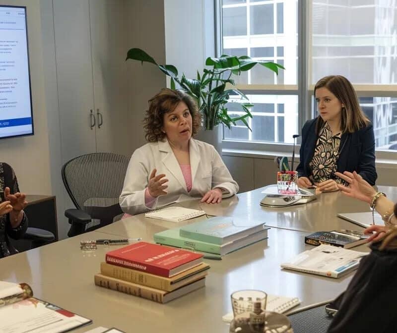 Woman consulting with an endometriosis specialist for effective treatment options.