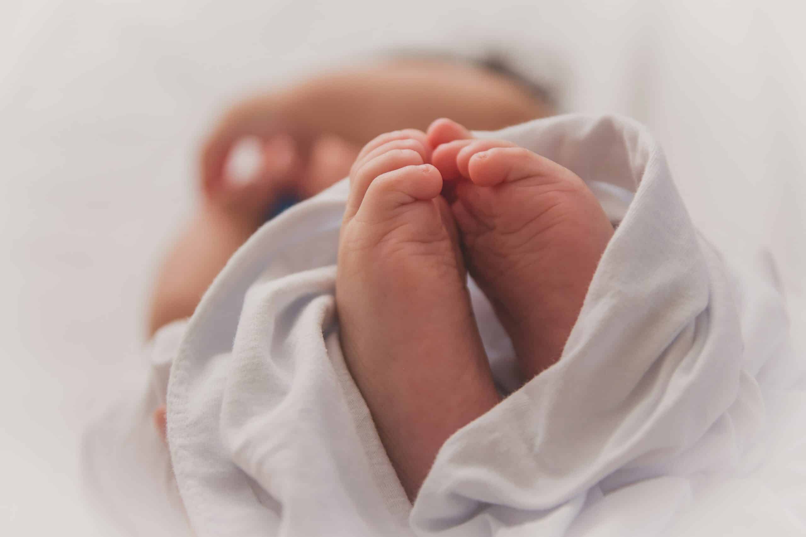 a newborn baby