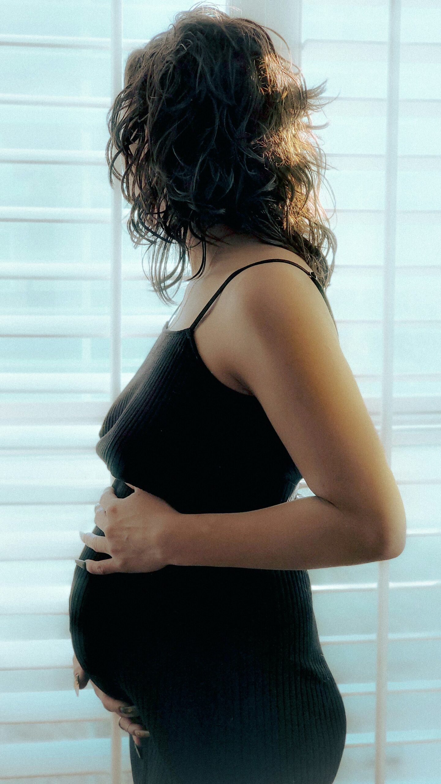 a pregnant woman