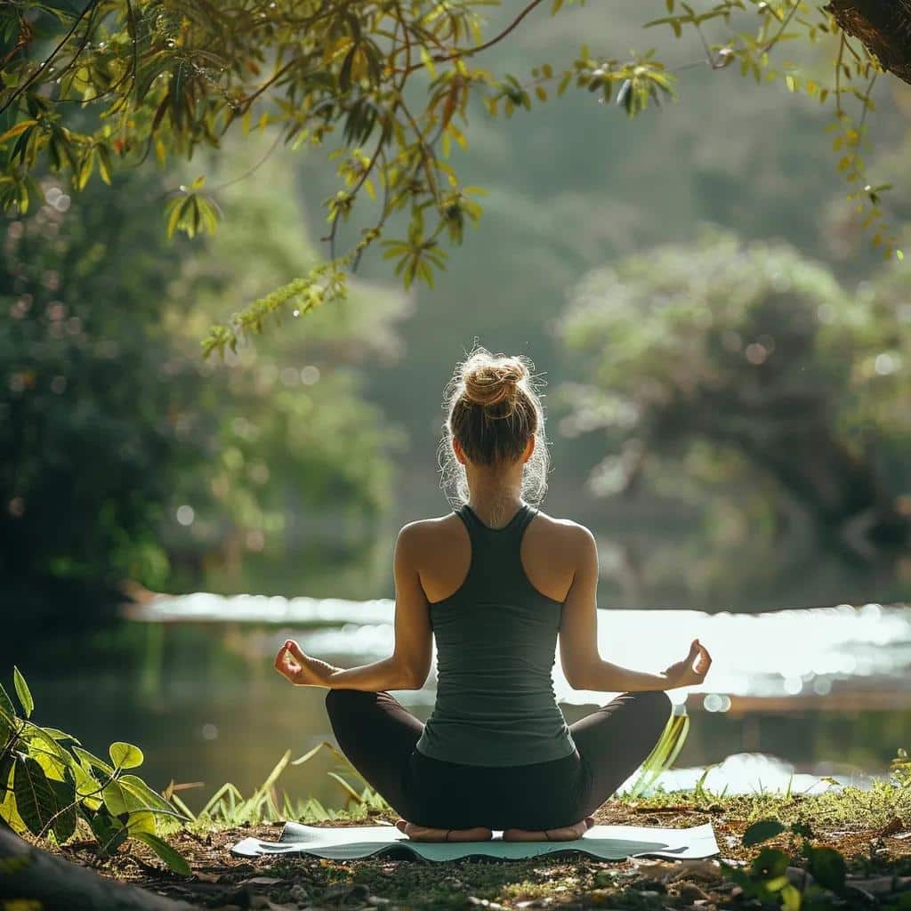 20250821 201733 9e45e9190671ff55 6eb188df 70a4 48b6 abfe 6d1ea2361d23jpg - Rachael Haverland Site Woman practicing yoga outdoors, symbolizing holistic therapies for managing endometriosis and enhancing digestive health