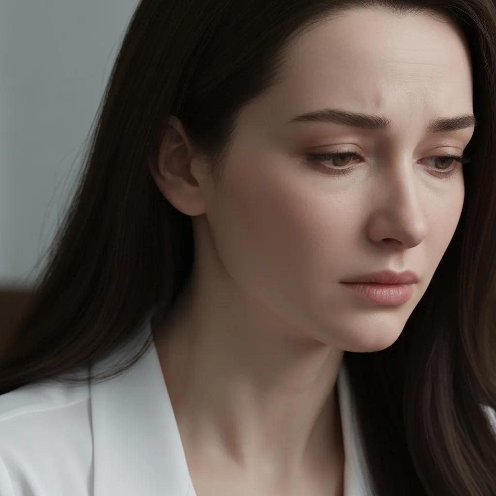 A woman experiencing discomfort, illustrating the physical symptoms and emotional toll of endometriosis