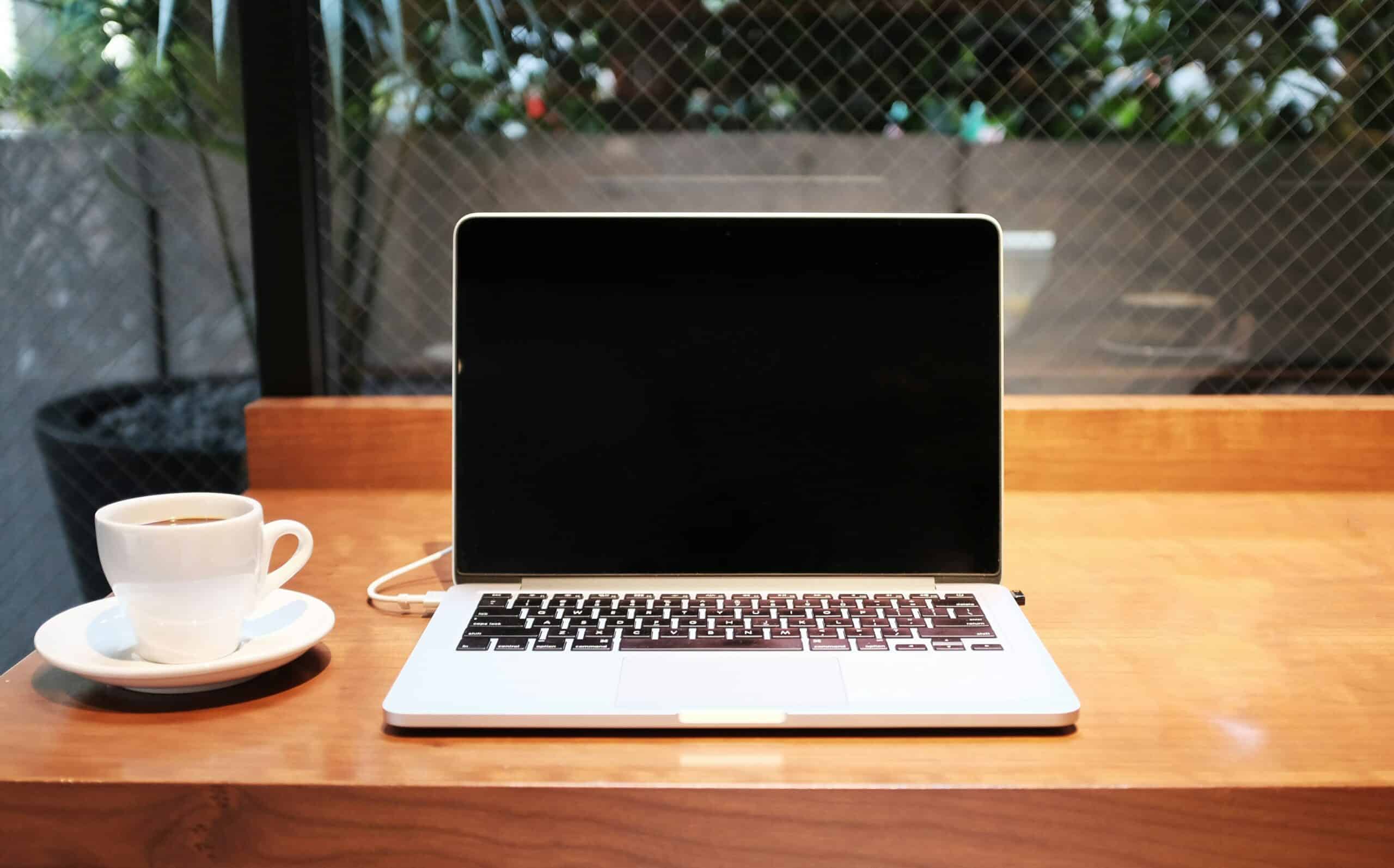 a laptop