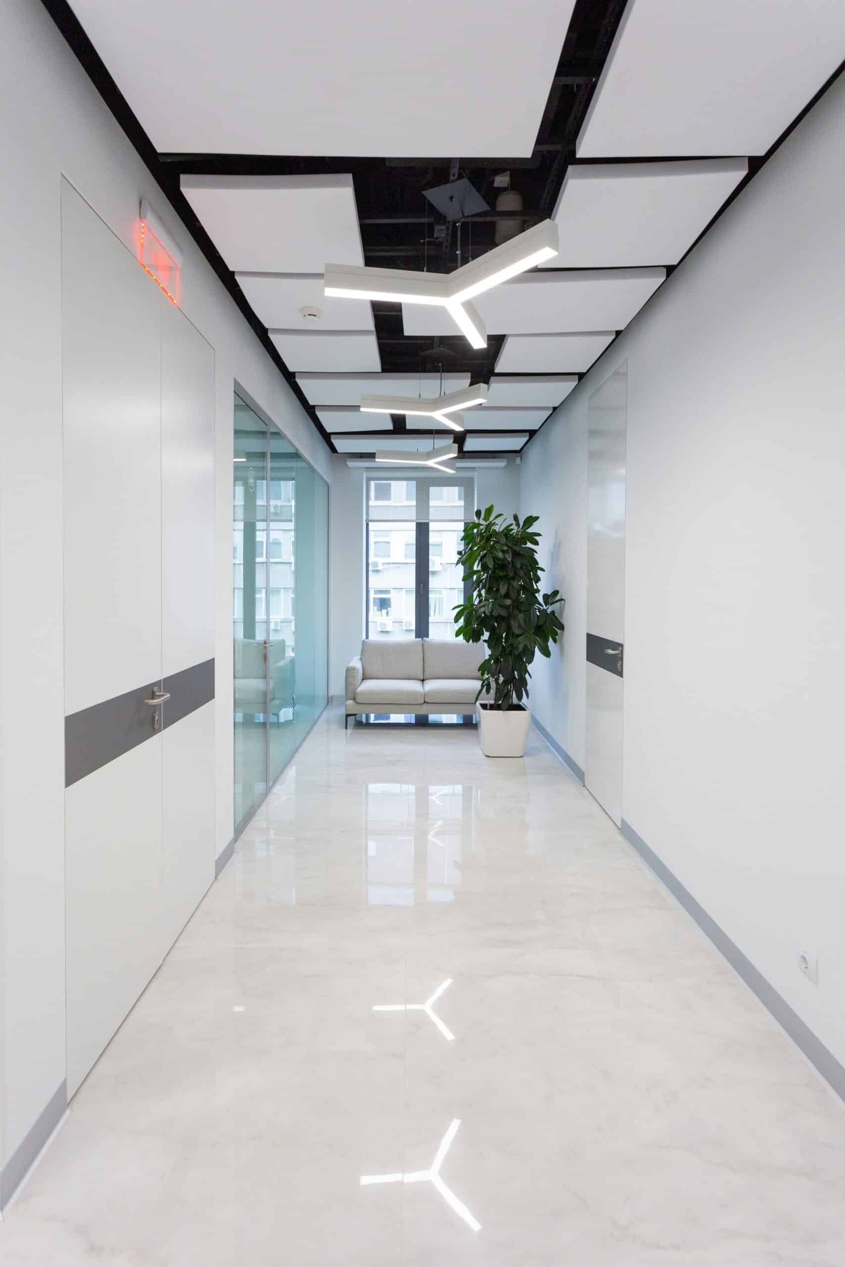 a corridor of a clinic