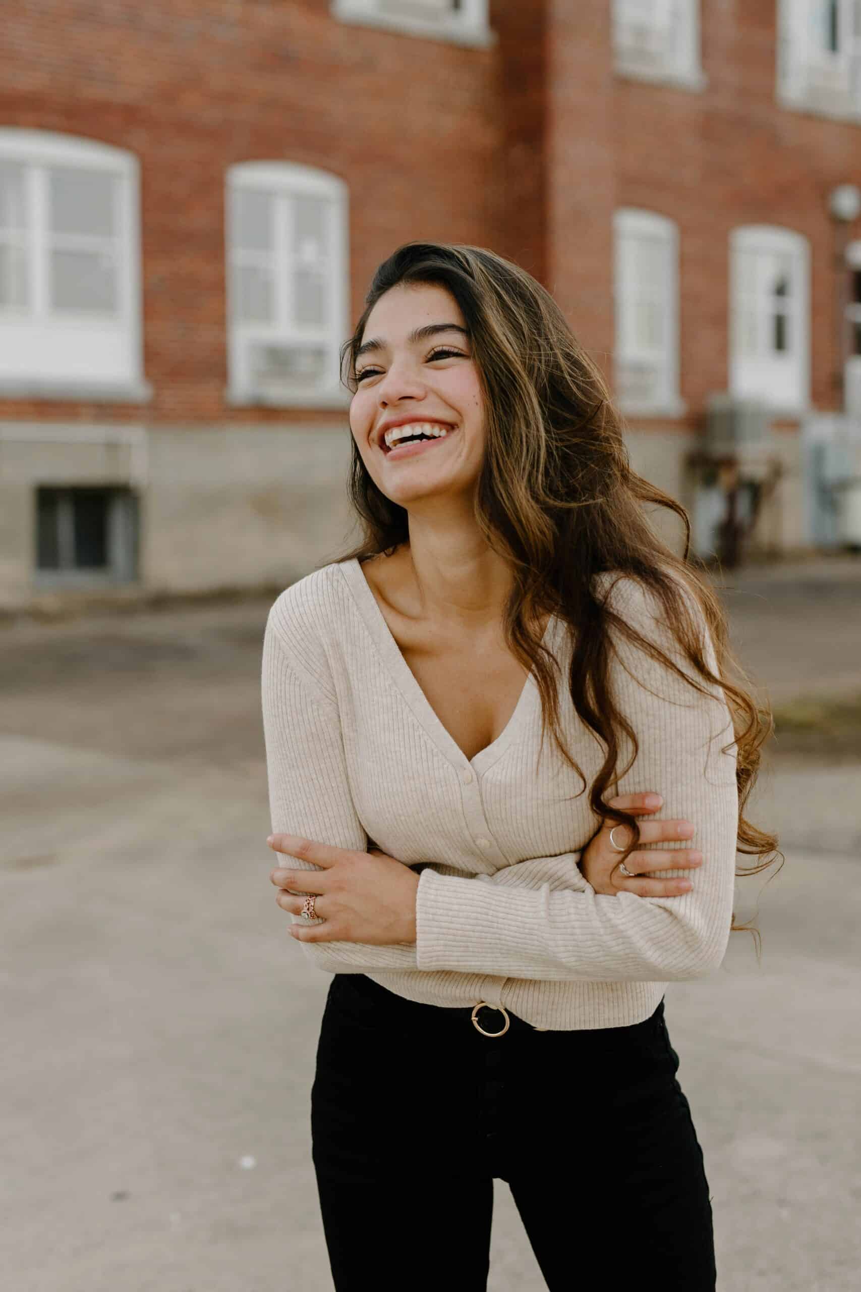 a woman smiling - Rachael Haverland Site a woman smiling
