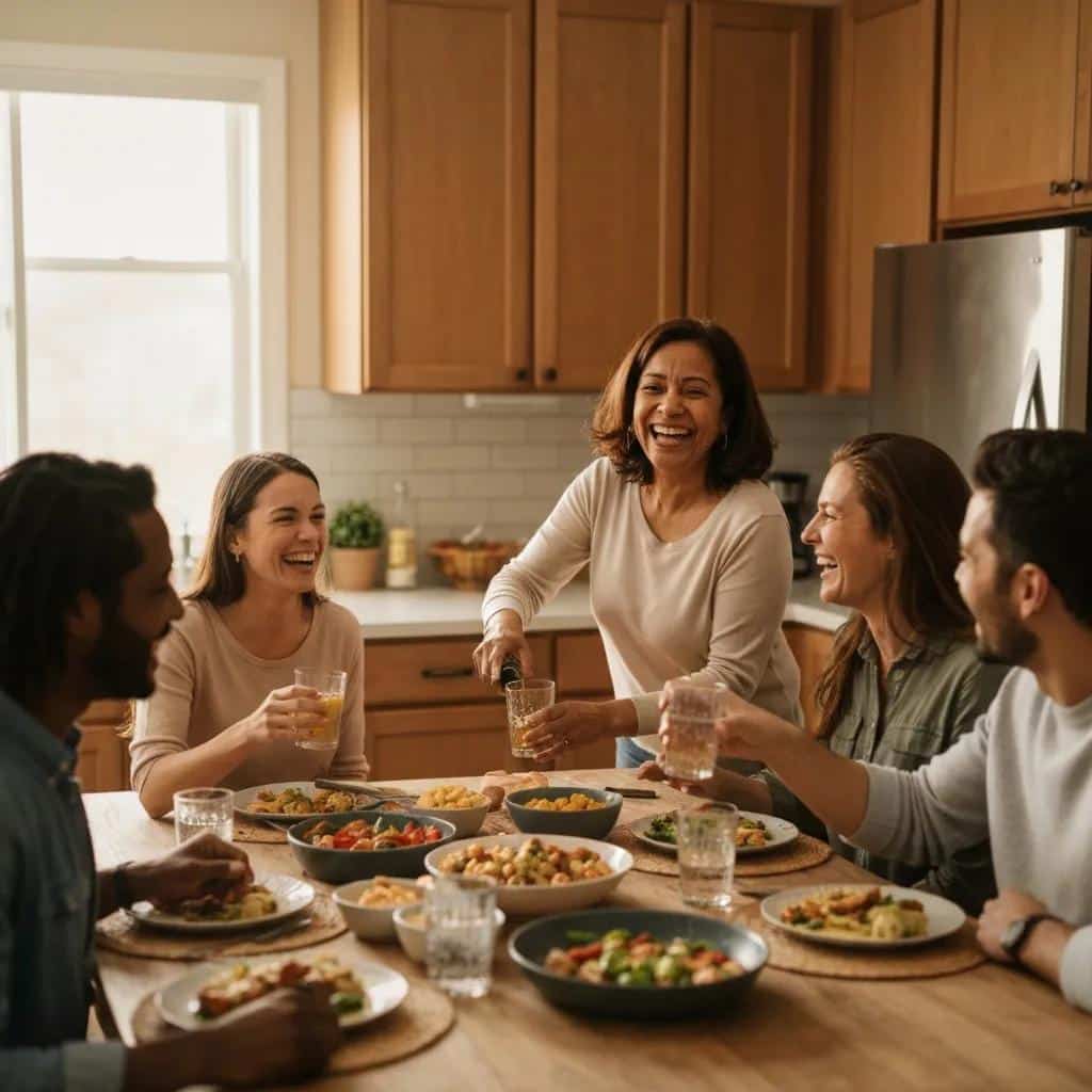 Diverse group of women discussing health and wellness in a supportive environment, emphasizing endometriosis awareness