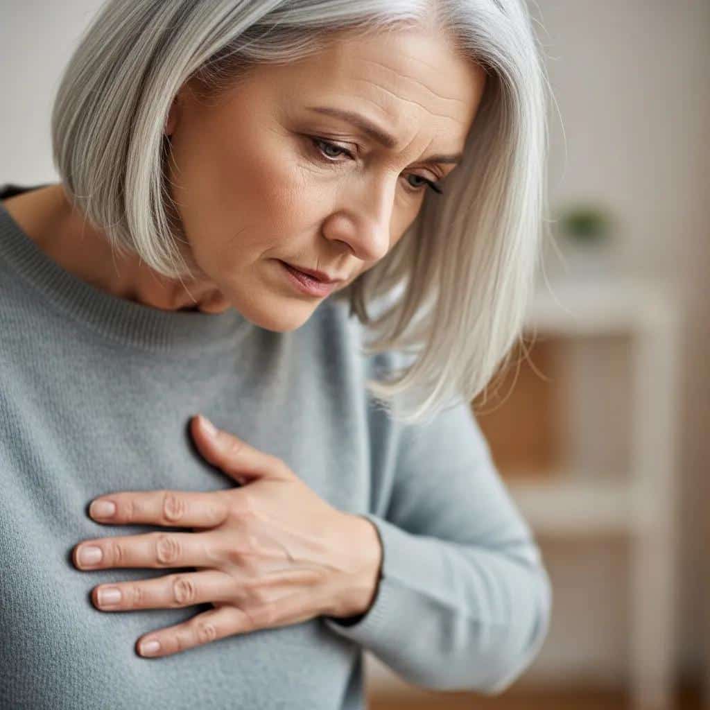 woman expressing concern over common symptoms of endometriosis after menopause 1ceb13de c744 4b2c bb9e 1ef9f14a8694webp - Rachael Haverland Site Woman showing concern about persistent pelvic symptoms after menopause