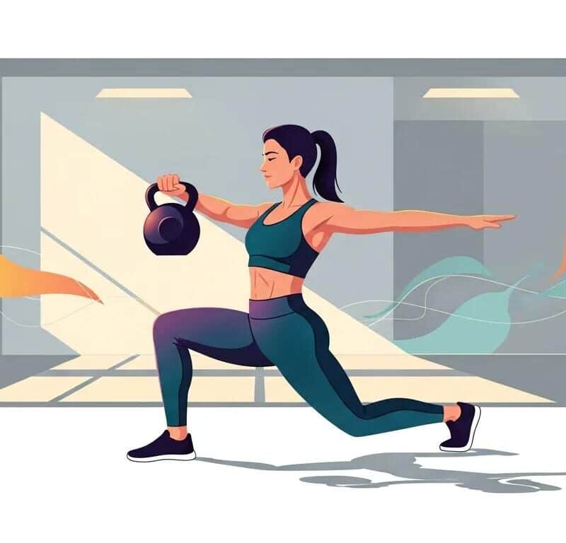 Person doing gentle strength training to support pelvic health with endometriosis