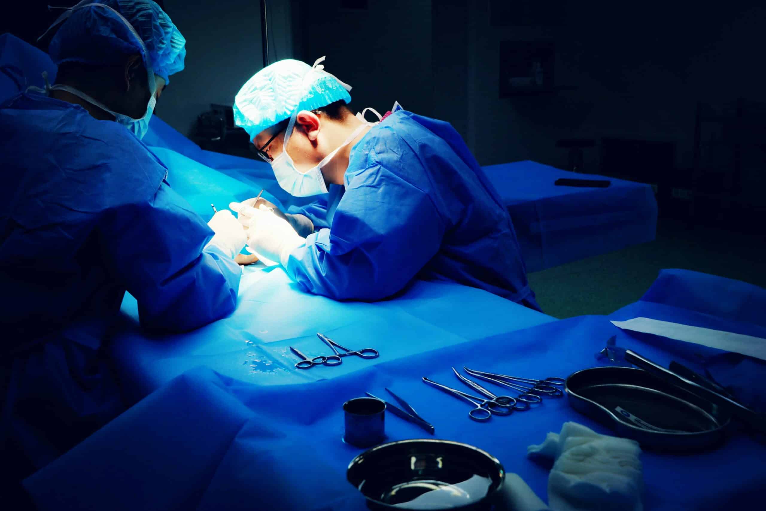 doctors in an operational theatre
