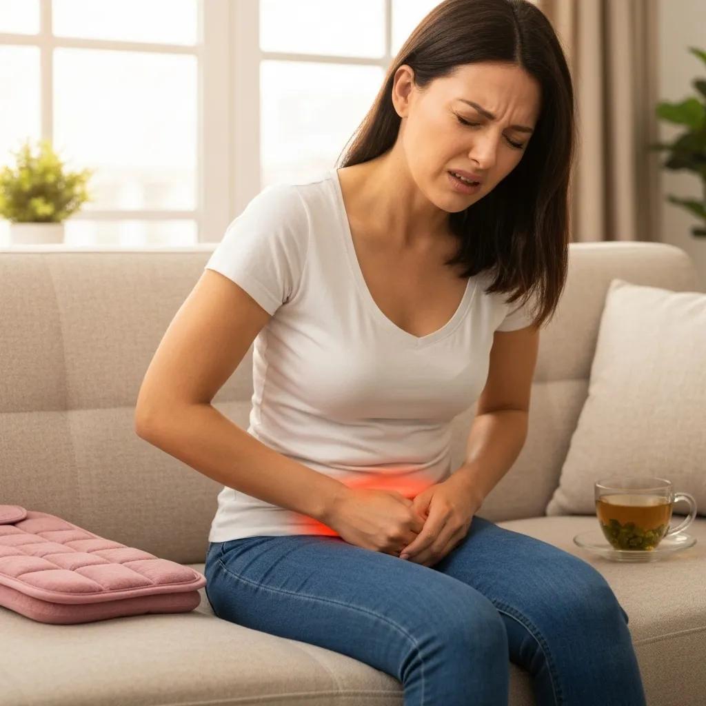 woman experiencing pelvic pain illustrating the common symptoms and emotional impact of endometriosis f5367372 3915 4d03 bce1 4ce3fe0d1a38webp - Rachael Haverland Site A woman experiencing pelvic pain, illustrating the common symptoms and emotional toll of endometriosis