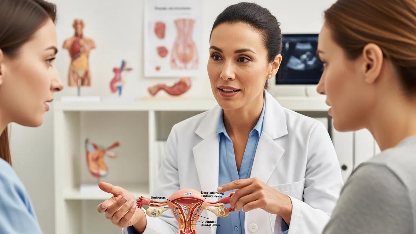 Medical consultation about deep infiltrating endometriosis and urinary symptoms