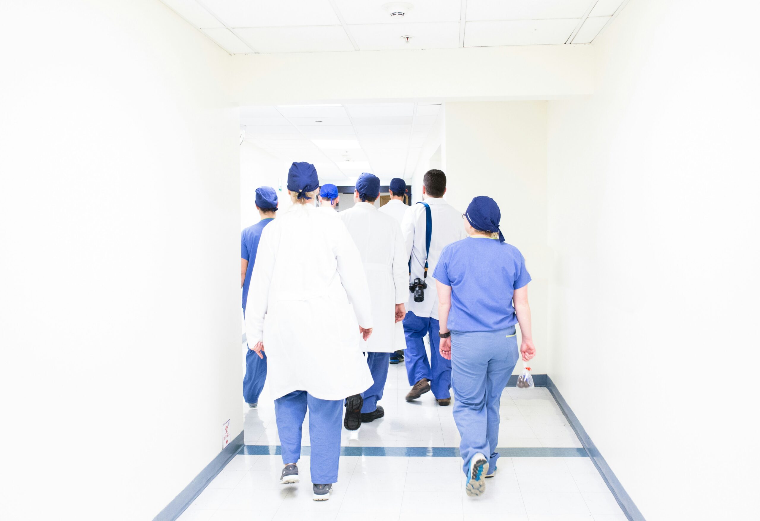 medical team walking