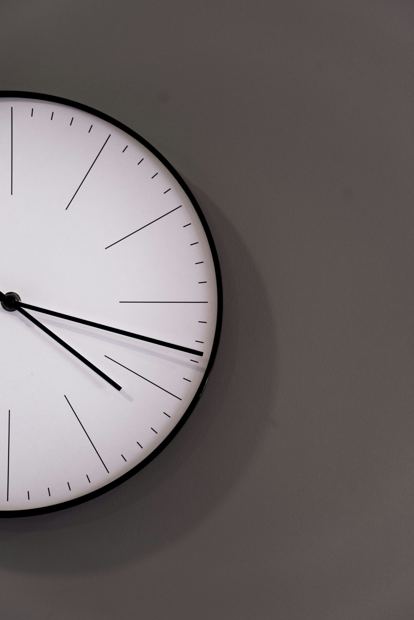 a wall clock