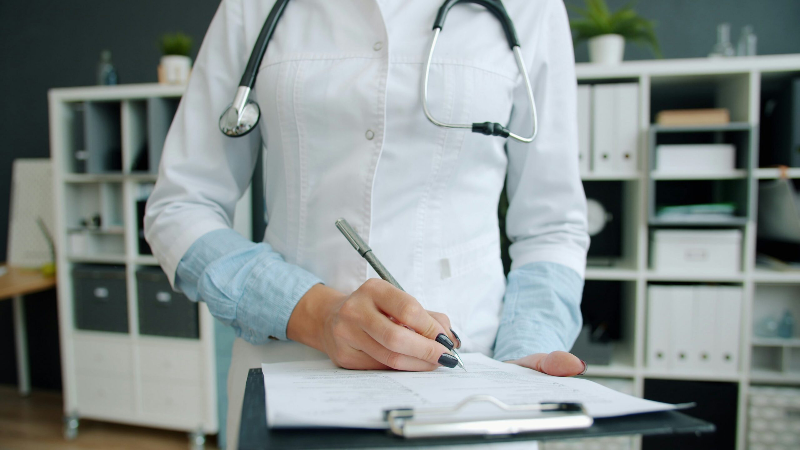doctor explaining fertility concerns