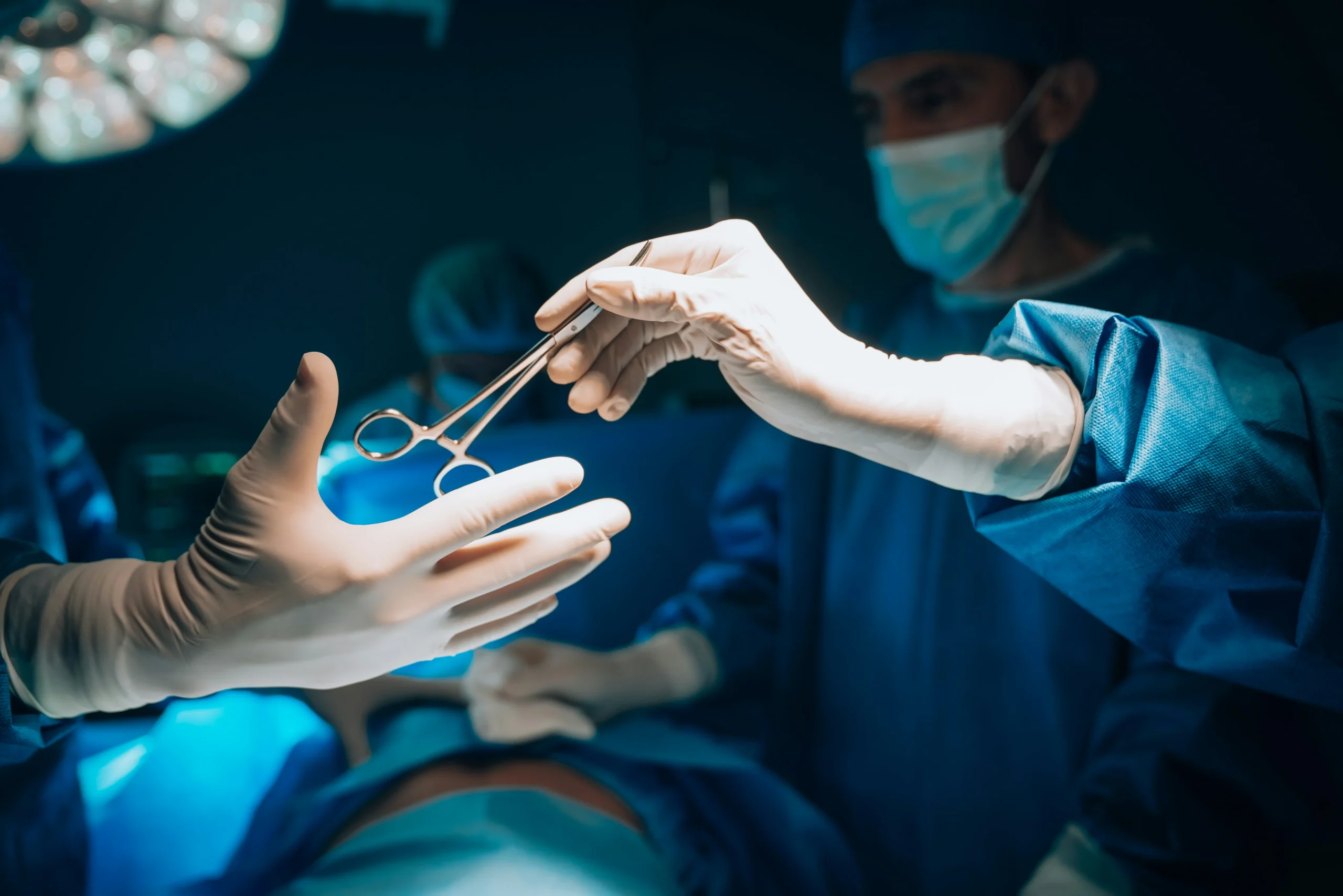Doctors performing Surgery