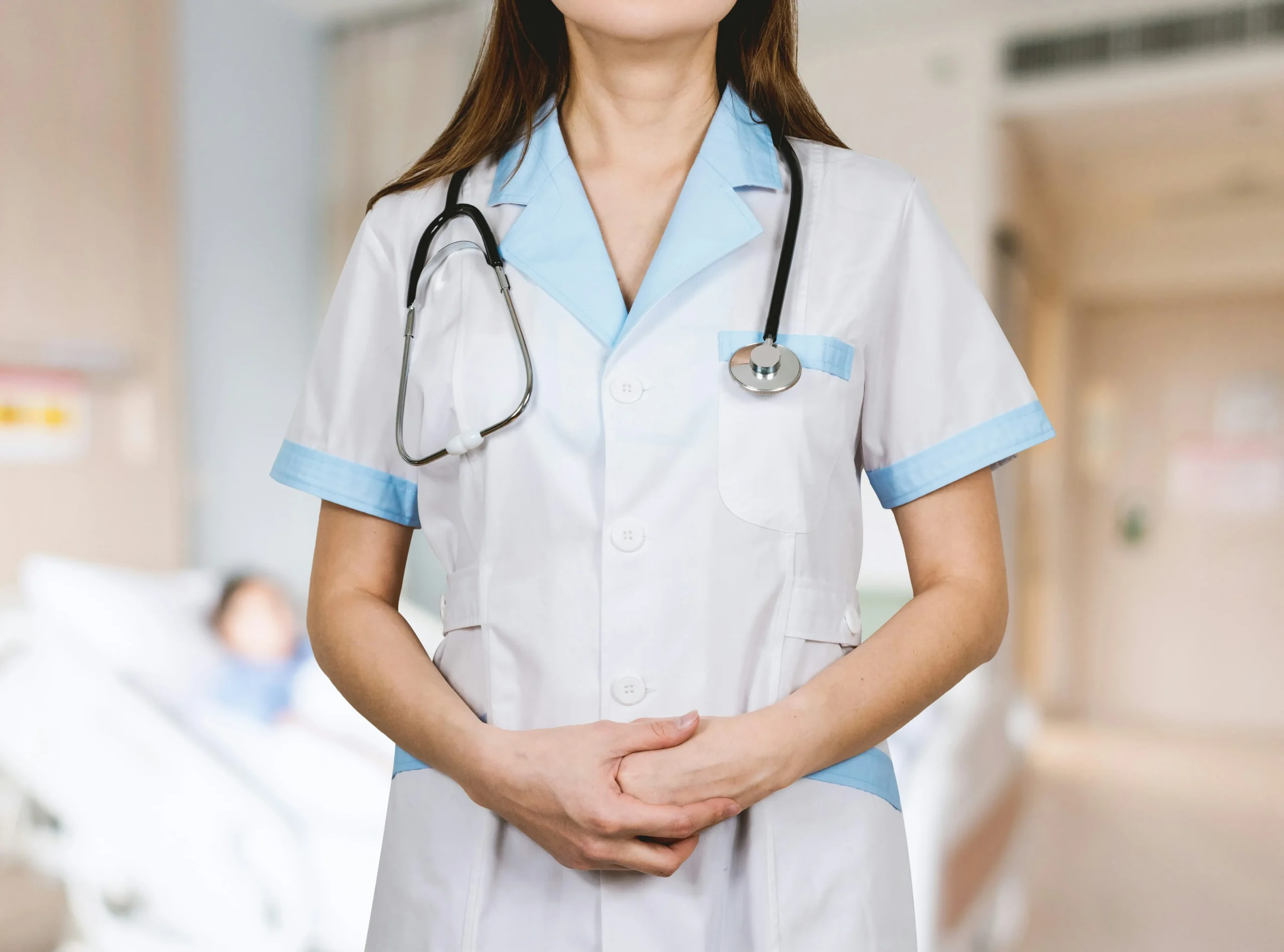A nurse in a hospital
